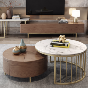 طاولات كلاسيكية بطابع مودرن