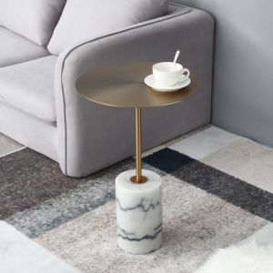 طاولة جانبية دائرية