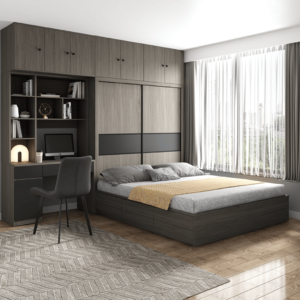 سرير مع خزانة ومكتب Yisen