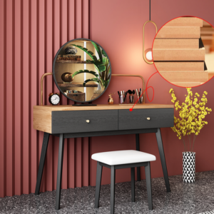 تسريحة مع مرايه وكرسي