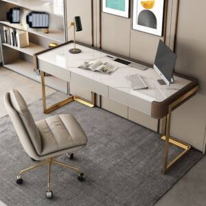 مكتب عملي مُصمّم بطابع عصريّ