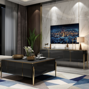 أثاث غرفة معيشة بتصميم حديث