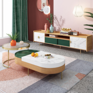 اثاث غرفة معيشة خشبي