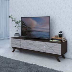 طاولة تلفاز بارفف بسيطة