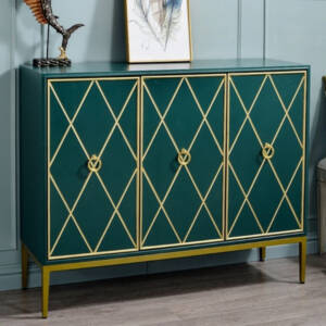 خزانة احذية جانبية فاخرة مزودة بـ 3 أبواب