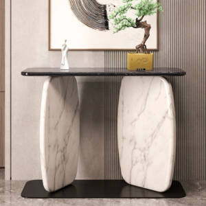 كونسول فخم بتصميم صخري