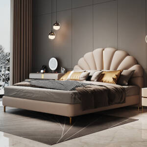 سرير بتصميم فاخر