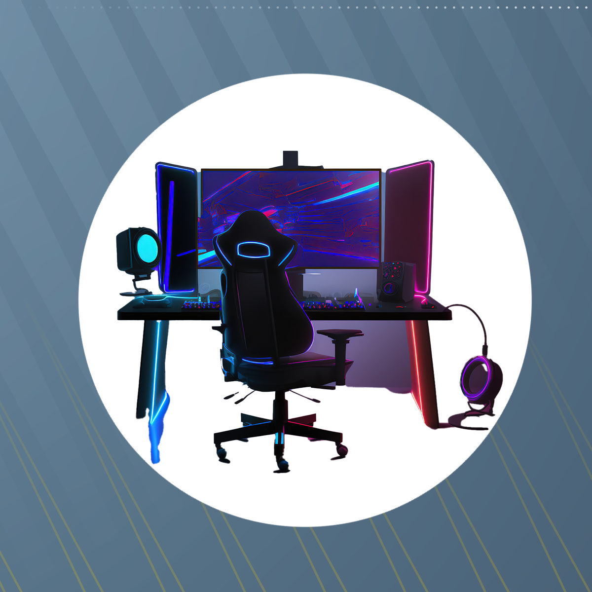 طاولة&كرسي قيمنق