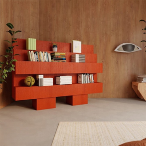 أرفف كتب بتصميم أنيق