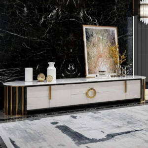 طاولة تلفاز رخامية