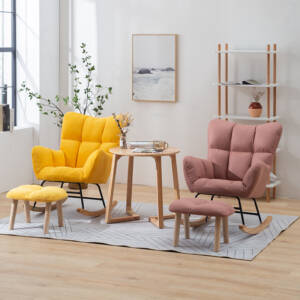 كرسي هزازمع مسند للقدم