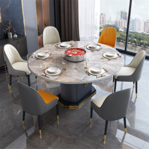 طاولة طعام فاخرة قابلة للطي