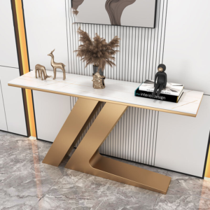 طاولة مدخل مميزة بتصميم حديث جذاب