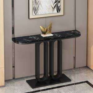 طاولة مدخل فاخرة من سطح رخامي