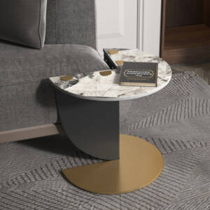 طاولة جانبية بتصميم زاوية