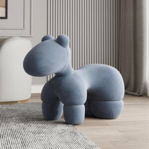 كرسي أطفال علي شكل حصان