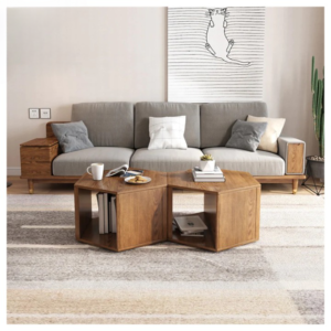 طاولة قهوة مزدوج فاخرة