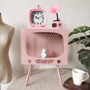 طاولة جانبية حديثة علي شكل تلفاز