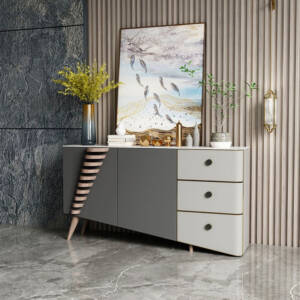 بوفية طعام بتصميم متدرج